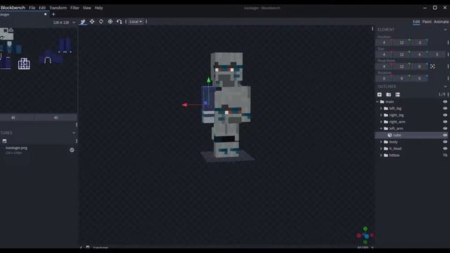 Minecraft Custom Mobs Tutorials 1 ⭐ 3D Modeling ⭐ смотреть онлайн