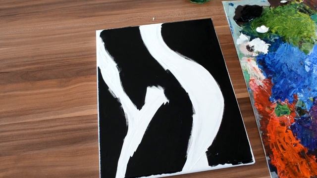 Black & White / Painting techniques for Beginners / Oil Painting / How to paint / смотреть онлайн