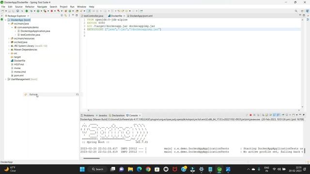 Docker For Java Developer : Create Docker Image for Spring Boot Application - Dockerizing смотреть онлайн