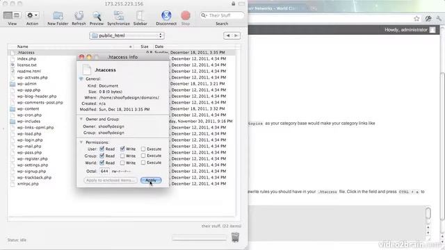 Possible Gotcha: File Permissions смотреть онлайн