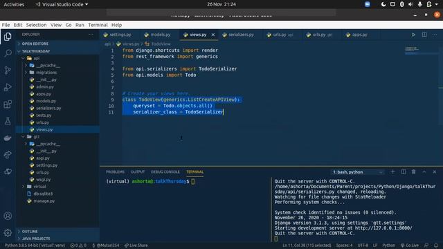 API token Authentication in Django - Peter Ashorta смотреть онлайн