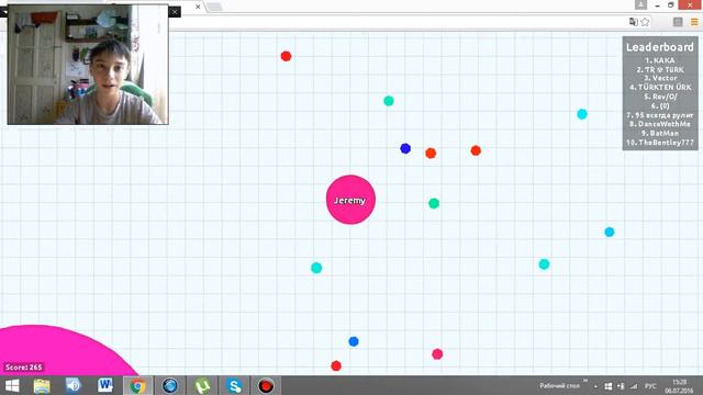 Я Стал Больше?!//Играем в Agar.io смотреть онлайн