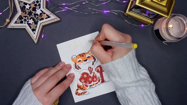 НОВОГОДНИЕ ОТКРЫТКИ СВОИМИ РУКАМИ (БЫСТРО И ЛЕГКО) ?⭐❄ смотреть онлайн
