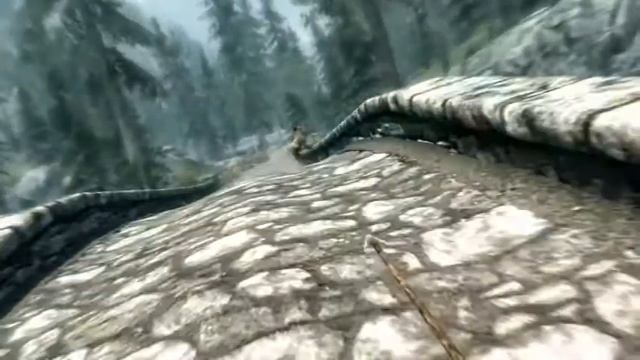 охотимся на баранов в Skyrim