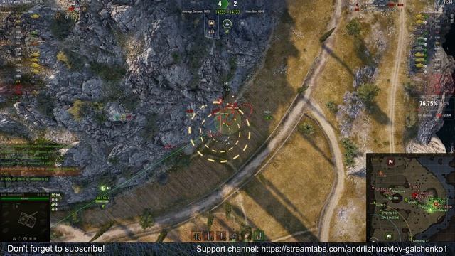 Cliff Mastery: Bat-Chatillon 155 58 in World of Tanks! #worldoftanks #wot #nocommentary смотреть онлайн