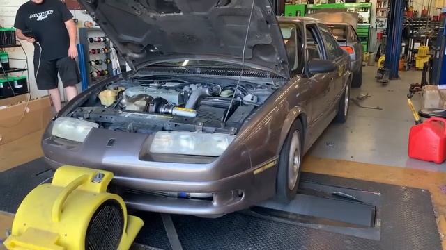 Saturn turbo SL2 1.9 makes 320 wheel! смотреть онлайн