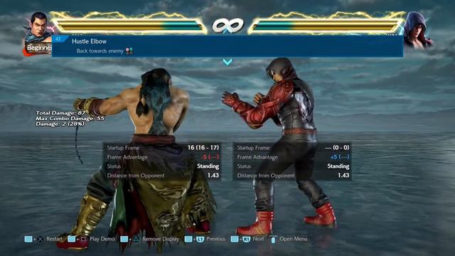 Feng movelist with frame data display (opponent all block) смотреть онлайн