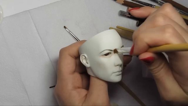 Make-up BJD Liv Tyler Мейкап БЖД куклы Лив Тайлер смотреть онлайн