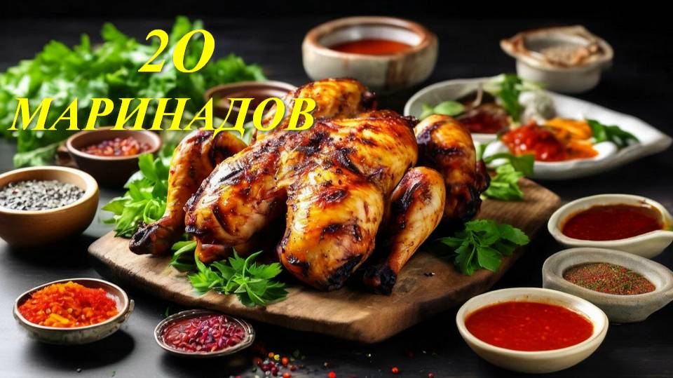 В чём мариновать курицу для гриля или духовки смотреть онлайн