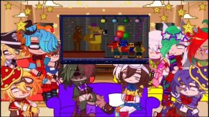 |💫|Реакция ФНАФ 9 на разбор от СУМОЧКИНА|🍕|2 часть|🎤|