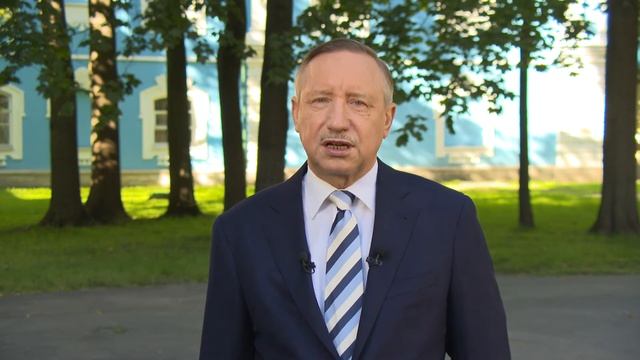 Поздравление с Днем знаний от губернатора Санкт-Петербурга Александра Беглова смотреть онлайн