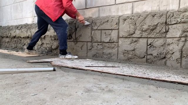 ☝️Как сделать цоколь под декоративный камень для забора из Арт бетона? смотреть онлайн