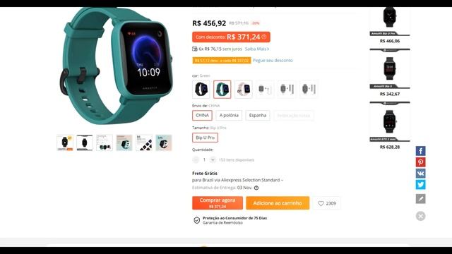 ALIEXPRESS MEGA PROMOÇÃO em SMARTWATCHES / SMARTBAND por SÓ R$4 смотреть онлайн