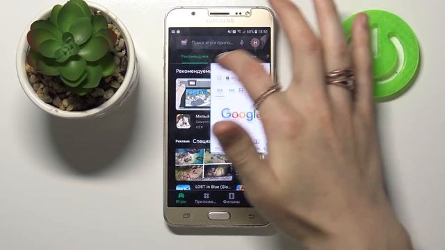 Как открыть приложение в плавающем окне на Samsung Galaxy J7 2016 смотреть онлайн