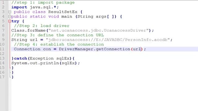 absolute(int), updateRow( ) methods of ResultSet in java cs506-16.2 смотреть онлайн