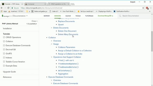 Download composer and setup mongodb library in php part2 смотреть онлайн