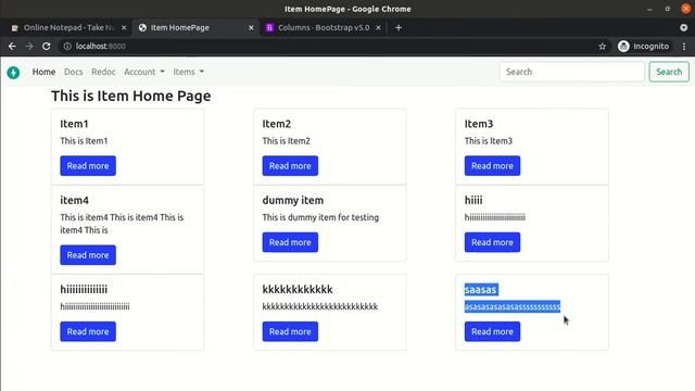 FastAPI # 0042 # Correct the Column Grid of Homepage смотреть онлайн