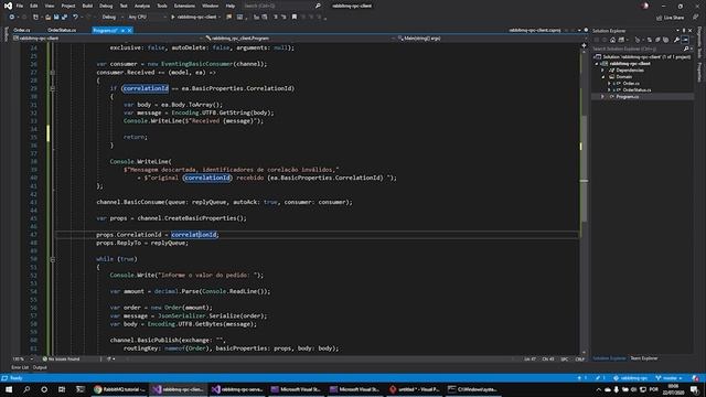 RabbitMQ RPC Remote Procedure Call com C# .Net Core смотреть онлайн