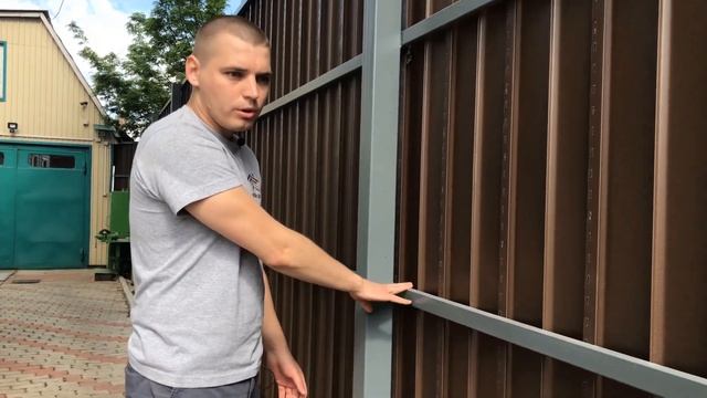 ПОЛНАЯ ИНСТРУКЦИЯ ПО УСТАНОВКЕ ЗАБОРА ИЗ САЙДИНГА ИЛИ ПРОФНАСТИЛА смотреть онлайн