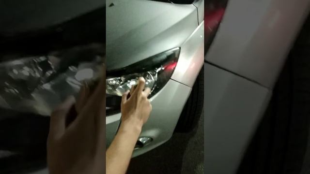 Устраняем помутнение фар за минуту. Лайфхак