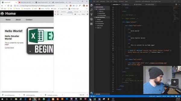 Code a Website from Scratch | Part 6: JavaScript Basics for Beginners