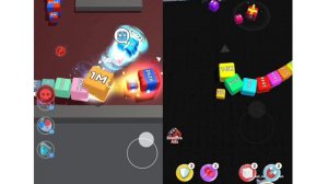 Jelly Cube Run 2048 VS Snake Cubix: 2048 Merge Arena