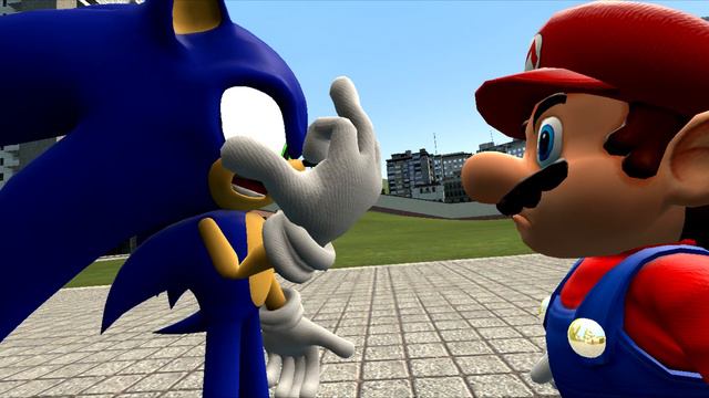 GMOD Mario + Sonic Short: The Aftermath смотреть онлайн