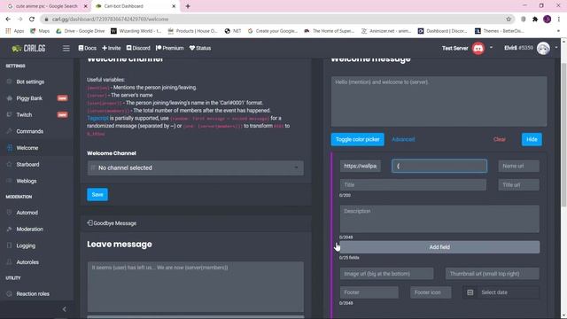 How to set up Welcome Message│Carl Bot│Discord│Easy│Tutorial│Elvira смотреть онлайн