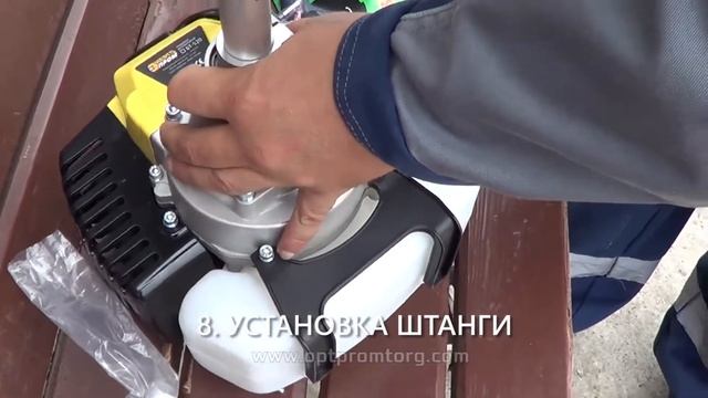 Триммер Энергопром БТ-520. Сборка и первый запуск смотреть онлайн