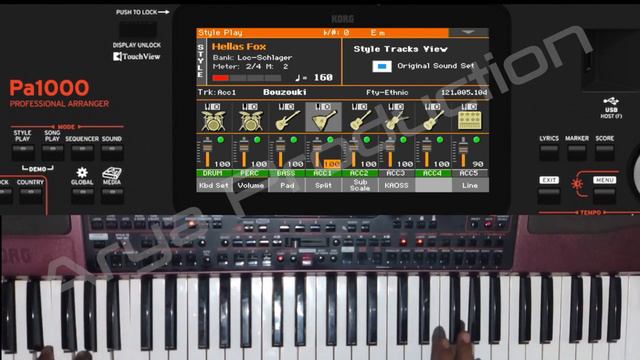 Fox Hellas Free Style Improvisation korg pa 1000 korg pa700 korg pa 4x смотреть онлайн