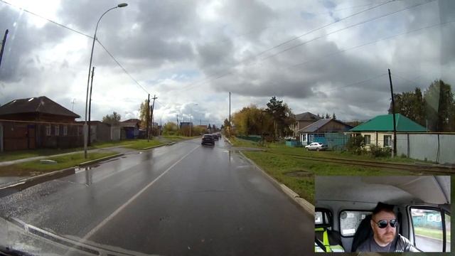 Ялуторовск // проезд по городу смотреть онлайн