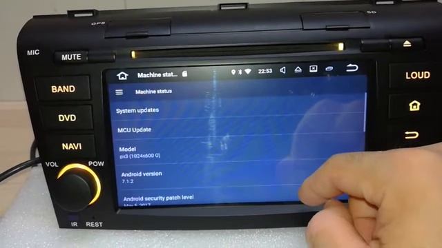Android 7.1 OS CAR DVD PLYAER FOR Mazda 3(2004-2009) смотреть онлайн