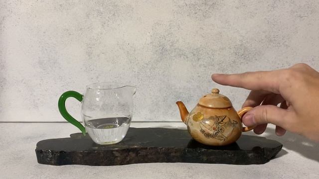 Чайник # 46799, дровяной обжиг/цзиньдэчжэньский фарфор, 75 мл.