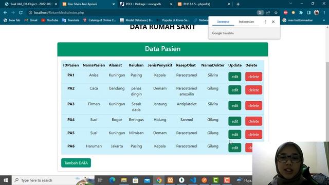 CRUD PENGELOLAAN REKAM MEDIS #PHP #MONGODB #API смотреть онлайн
