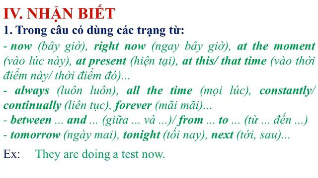 School English - Thì Hiện Tại Tiếp Diễn (The Present Continuous Tense) смотреть онлайн