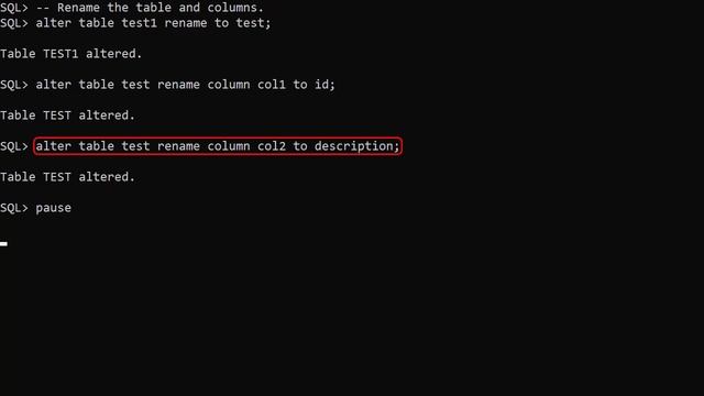 Rename Objects (Tables, Columns, Constraints, Indexes, Tablespaces) in Oracle Database смотреть онлайн