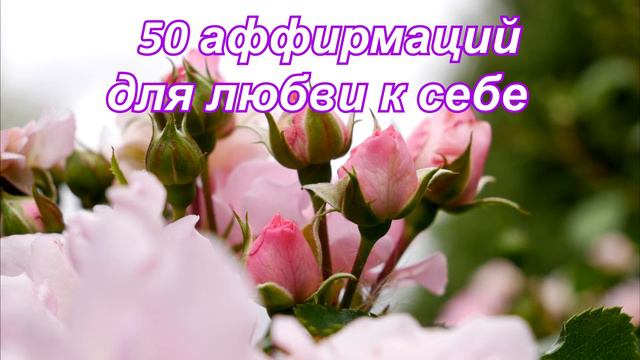 50 аффирмаций на любовь к себе для женщин смотреть онлайн