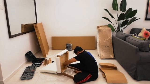 Time-lapse IKEA HENRIKSDAL installation смотреть онлайн