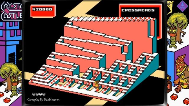Crystal Castles - Arcade M.A.M.E. w/3 Secret Warps for Hi-Scores - Tips & Tricks смотреть онлайн