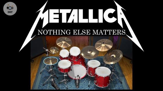 Metallica - Nothing Else Matters (Drum Backing Track) Drums Only (SSD 5.5 Black Kit) смотреть онлайн