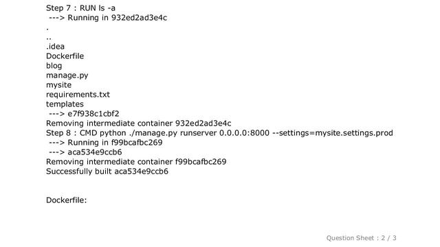 Django : run django in docker container смотреть онлайн