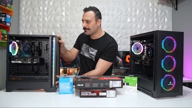 10.999 TL F/P Kralı RX 6650 XT Oyun Bilgisayarı! ModArt RED & BLUE