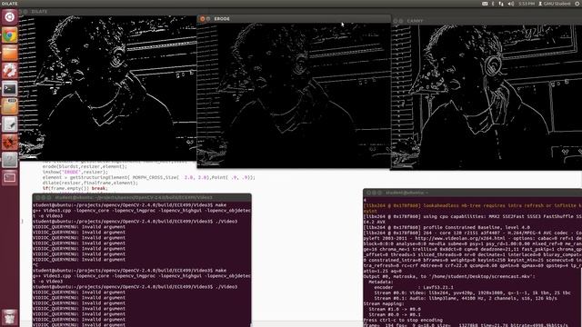 ECE 499: VIDEO 3 ERODE DILATE CANNY смотреть онлайн