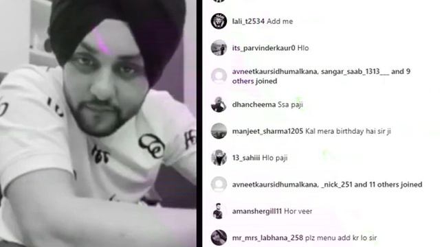 Mehtab Virk about Ni Main Sass Kutni Live on Instagram with Fans смотреть онлайн