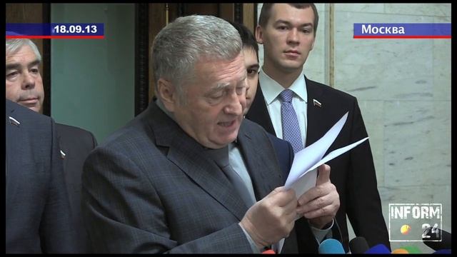Владимир Жириновский о агитпоезде "ЛДПР", губернаторе Тулееве и выборах смотреть онлайн