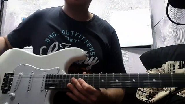 Электрогитара Stratocaster Custom. Пример звучания смотреть онлайн