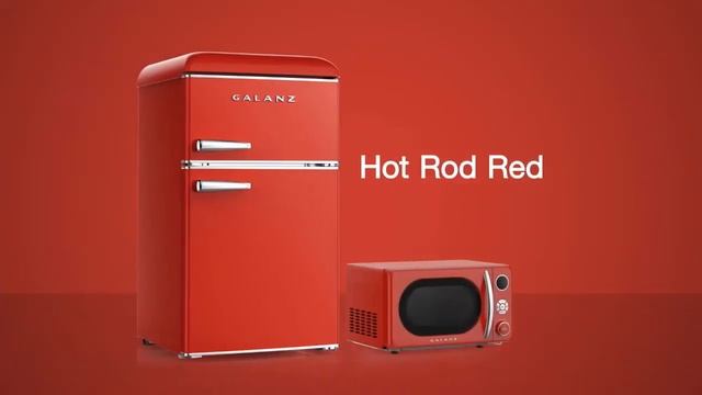 Galanz GLR31TRDER Retro Compact Refrigerator Review - Best Mini Fridge with Freezer for Dorms смотреть онлайн