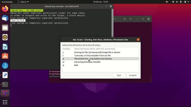 Como hacer una USB persistente en Ubuntu смотреть онлайн