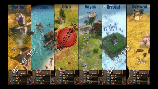 Lynx Clan Age of Empires 3 The Asian Dynasties - Tiempo en las diferentes fuentes de alimento смотреть онлайн