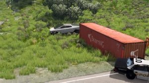 Машины против цепи – BeamNG.Drive